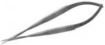 Капсулотомические ножницы по Ваннасу, прямые с круглой ручкой